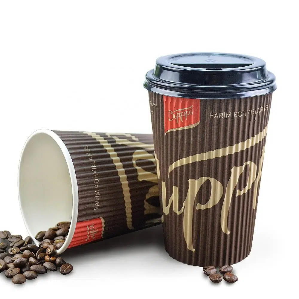 hot coffee Paper Cups with lid