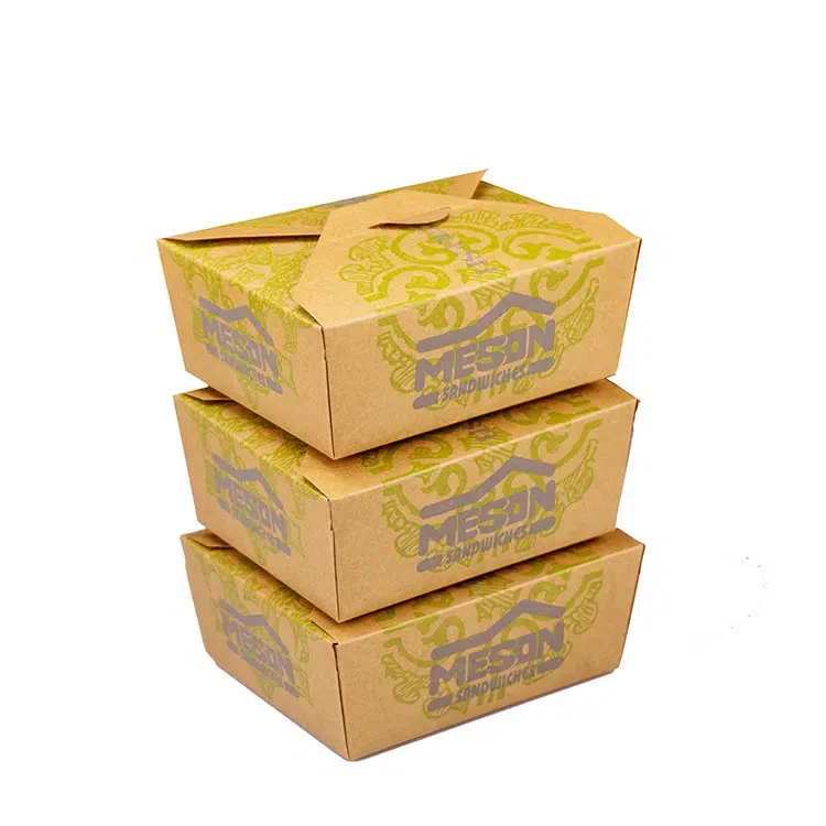 kraft paper lunch box - HuaCang Packaging Company